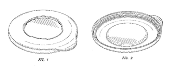 Imagen de la patente MODELO INDUSTRIAL DE TAPA PARA UN RECIPIENTE PARA ALIMENTOS.