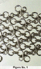 Imagen de la patente MODELO INDUSTRIAL DE TEJIDO PARA JOYERIA.