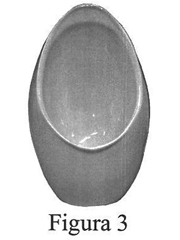 Imagen de la patente MODELO INDUSTRIAL DE MINGITORIO OVAL.