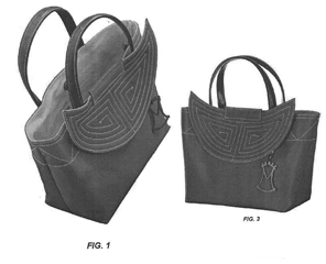 Imagen de la patente MODELO INDUSTRIAL DE UN BOLSO.