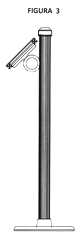 Imagen de la patente MODELO INDUSTRIAL DE PEDESTAL ELECTRONICO.