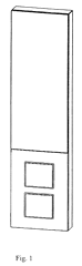 Imagen de la patente MODELO INDUSTRIAL DE TABLERO.