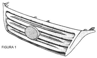 Imagen de la patente MODELO INDUSTRIAL DE REJILLA PARA AUTOMOVIL.