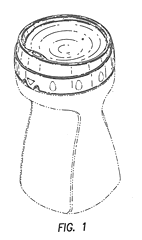 Imagen de la patente MODELO INDUSTRIAL DE TAPA PARA VASO.