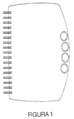 Imagen de la patente MODELO INDUSTRIAL DE CUADERNO.