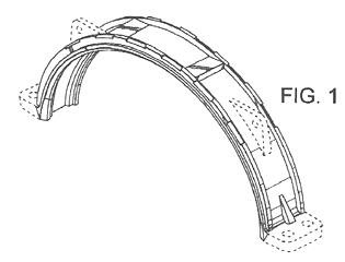 Imagen de la patente MODELO INDUSTRIAL DE SEGMENTO DE ACOPLAMIENTO DE TUBO FLEXIBLE.