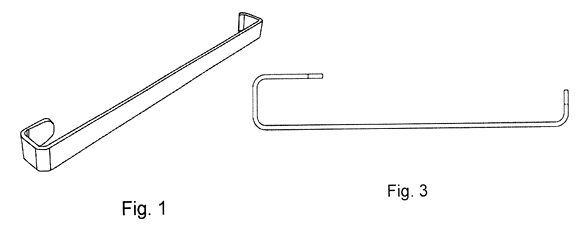 Imagen de la patente MODELO INDUSTRIAL DE TOALLERO CORTO.