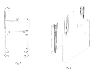 Imagen de la patente MODELO INDUSTRIAL DE PERFIL ESTRUCTURAL PARA PUERTAS Y VENTANAS.