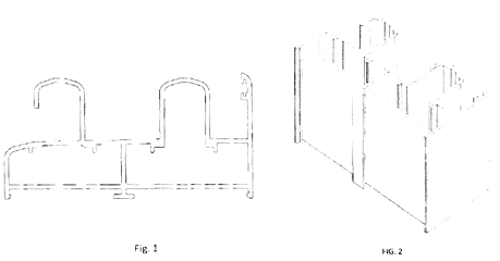 Imagen de la patente MODELO INDUSTRIAL DE PERFIL ESTRUCTURAL PARA PUERTAS Y VENTANAS.