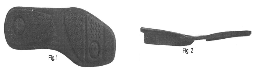 Imagen de la patente MODELO INDUSTRIAL DE SUELA PARA CALZADO DE DAMA