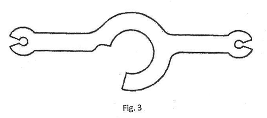 Imagen de la patente MODELO INDUSTRIAL DE SUJETADOR DE CABLES PARA EMBONAR EN TUBO