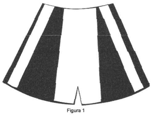 Imagen de la patente MODELO INDUSTRIAL DE PANTALON CORTO.