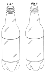 Imagen de la patente MODELO INDUSTRIAL DE BOTELLA.