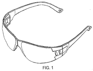 Imagen de la patente MODELO INDUSTRIAL DE LENTES.