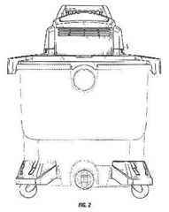 Imagen de la patente MODELO INDUSTRIAL DE UNA PORCIoN DE APARATO DE ASPIRADORA PARA AGUA Y POLVO.