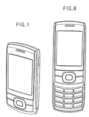 Imagen de la patente MODELO INDUSTRIAL DE TELEFONO MOVIL.