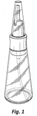 Imagen de la patente MODELO INDUSTRIAL DE DISPENSADOR CONICO.