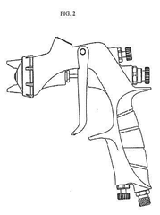 Imagen de la patente MODELO INDUSTRIAL DE PISTOLA ATOMIZADORA MANUAL.