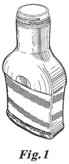 Imagen de la patente MODELO INDUSTRIAL DE BOTELLA.