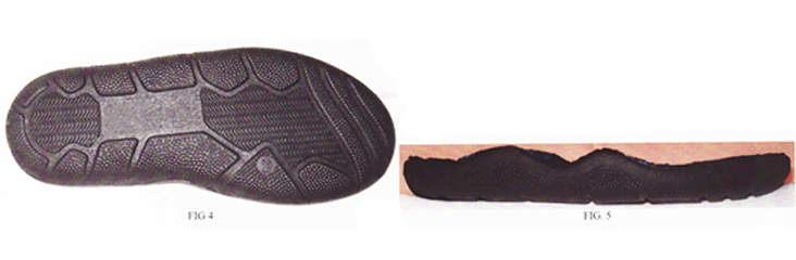 Imagen de la patente MODELO INDUSTRIAL DE SUELA PARA ZAPATO.