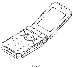 Imagen de la patente MODELO INDUSTRIAL DE TELEFONO MOVIL.