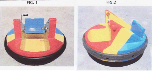 Imagen de la patente MODELO INDUSTRIAL DE CARRO CHOCON.