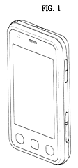 Imagen de la patente MODELO INDUSTRIAL DE TELEFONO MOVIL.