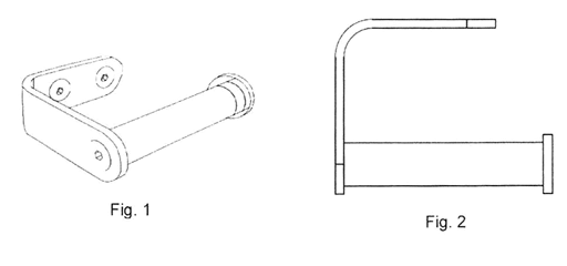 Imagen de la patente MODELO INDUSTRIAL DE PORTARROLLO SIN CUBIERTA.