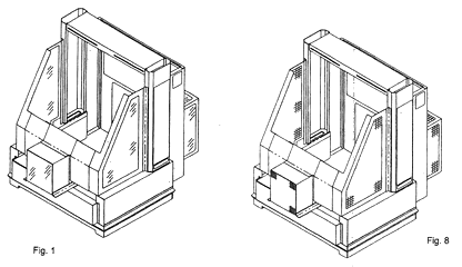 Imagen de la patente MODELO INDUSTRIAL DE GABINETE DE MAQUINA.