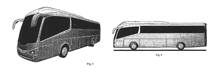 Imagen de la patente MODELO INDUSTRIAL DE AUTOCAR.