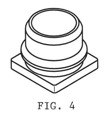 Imagen de la patente MODELO INDUSTRIAL DE TAPON PARA UNIDAD ARITMETICA Y DE CONTROL. 