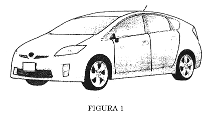 Imagen de la patente MODELO INDUSTRIAL DE AUTOMOVIL.