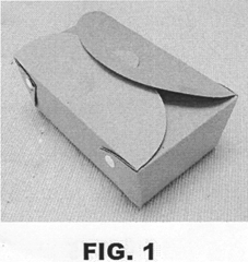 Imagen de la patente MODELO INDUSTRIAL DE CAJA.