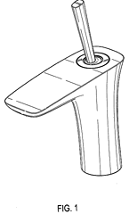 Imagen de la patente MODELO INDUSTRIAL DE GRIFO.