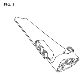 Imagen de la patente MODELO INDUSTRIAL DE JUGUETE PARA CONSTRUCCION.