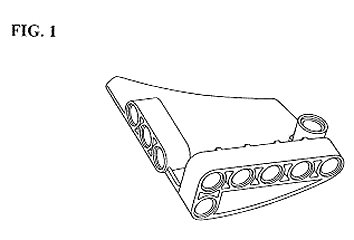Imagen de la patente MODELO INDUSTRIAL DE JUGUETE PARA CONSTRUCCION.