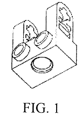 Imagen de la patente MODELO INDUSTRIAL DE JUGUETE PARA CONSTRUCCION.