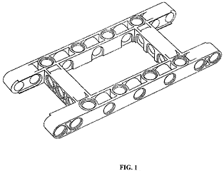 Imagen de la patente MODELO INDUSTRIAL DE JUGUETE PARA CONSTRUCCION.