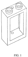 Imagen de la patente MODELO INDUSTRIAL DE JUGUETE PARA CONSTRUCCION.