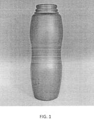 Imagen de la patente MODELO INDUSTRIAL DE ENVASE PARA FULIDOS