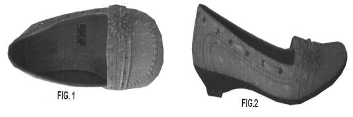Imagen de la patente MODELO INDUSTRIAL DE ZAPATO.