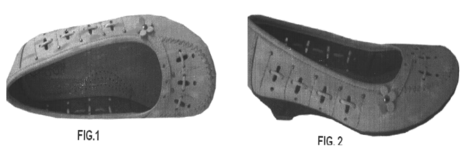 Imagen de la patente MODELO INDUSTRIAL DE ZAPATO.