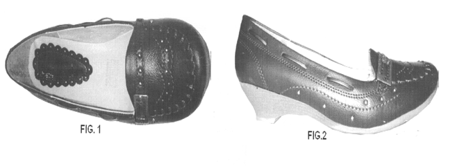 Imagen de la patente MODELO INDUSTRIAL DE ZAPATO