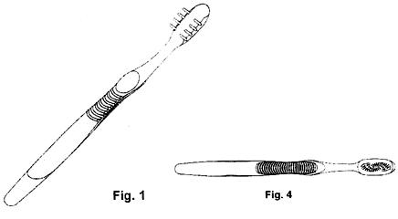 Imagen de la patente MODELO INDUSTRIAL DE MANGO PARA CEPILLO DE DIENTES.