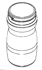 Imagen de la patente MODELO INDUSTRIAL DE BOTELLA.