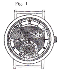 Imagen de la patente MODELO INDUSTRIAL DE RELOJ.