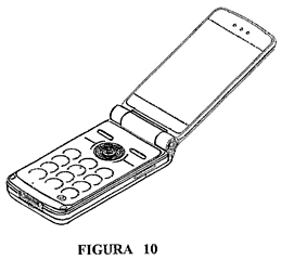 Imagen de la patente MODELO INDUSTRIAL DE TELEFONO MOVIL.