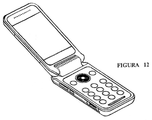 Imagen de la patente MODELO INDUSTRIAL DE TELEFONO MOVIL.