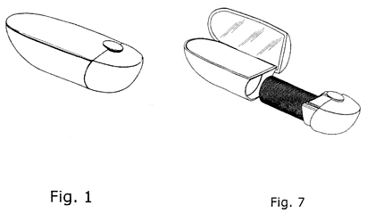 Imagen de la patente MODELO INDUSTRIAL DE ESTUCHE PARA LAPICES LABIALES.