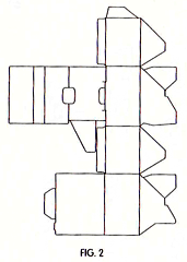 Imagen de la patente MODELO INDUSTRIAL DE CAJA SIN ENSAMBLAR.